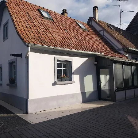 Charmant Cottage De Village Wittisheim Exterior foto